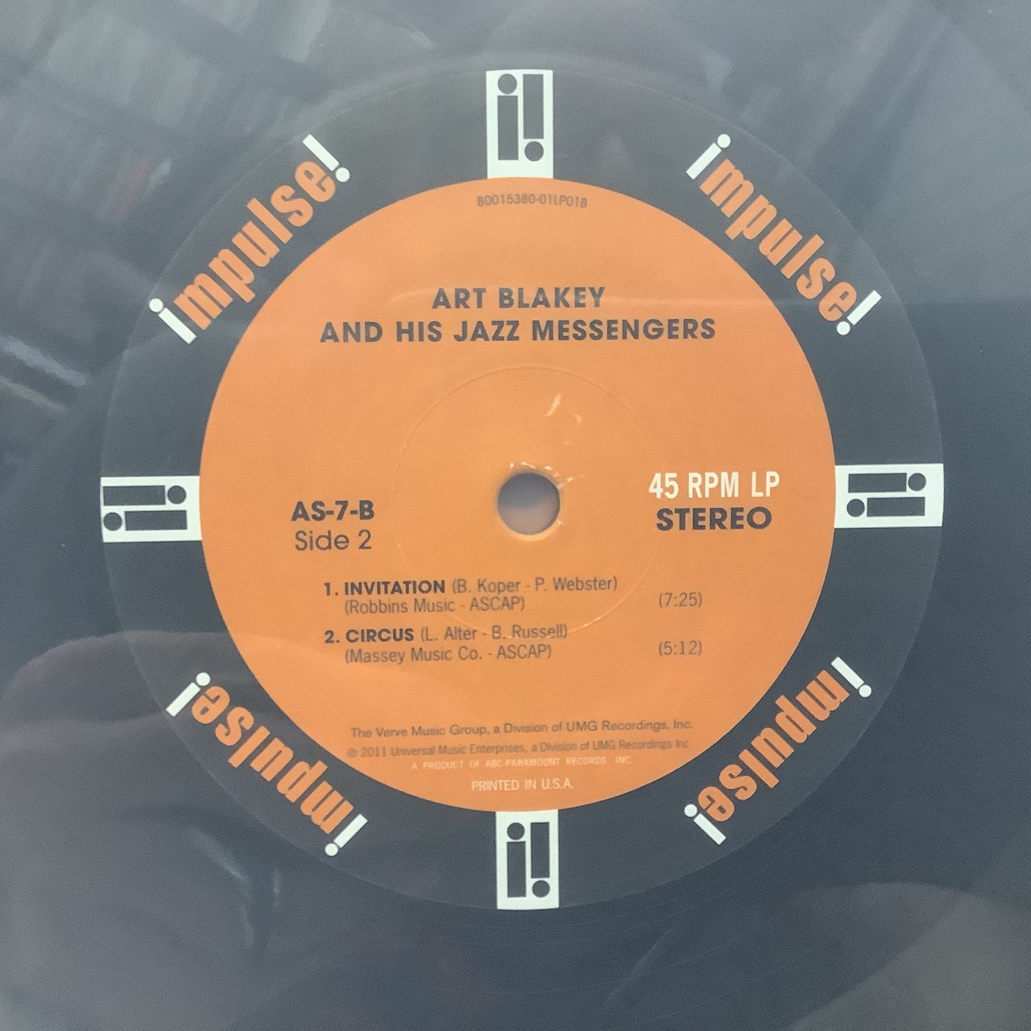 Art Blakey - Jazz Messengers! - Analogue Productions 45RPM 2x LP Vinyl Record Hub