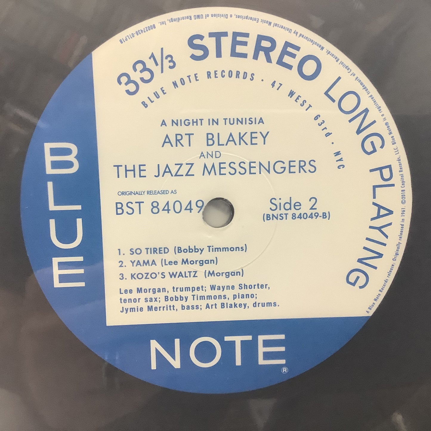 Art Blakey - A Night in Tunisia - Music Matters SRX LP Vinyl Record Hub