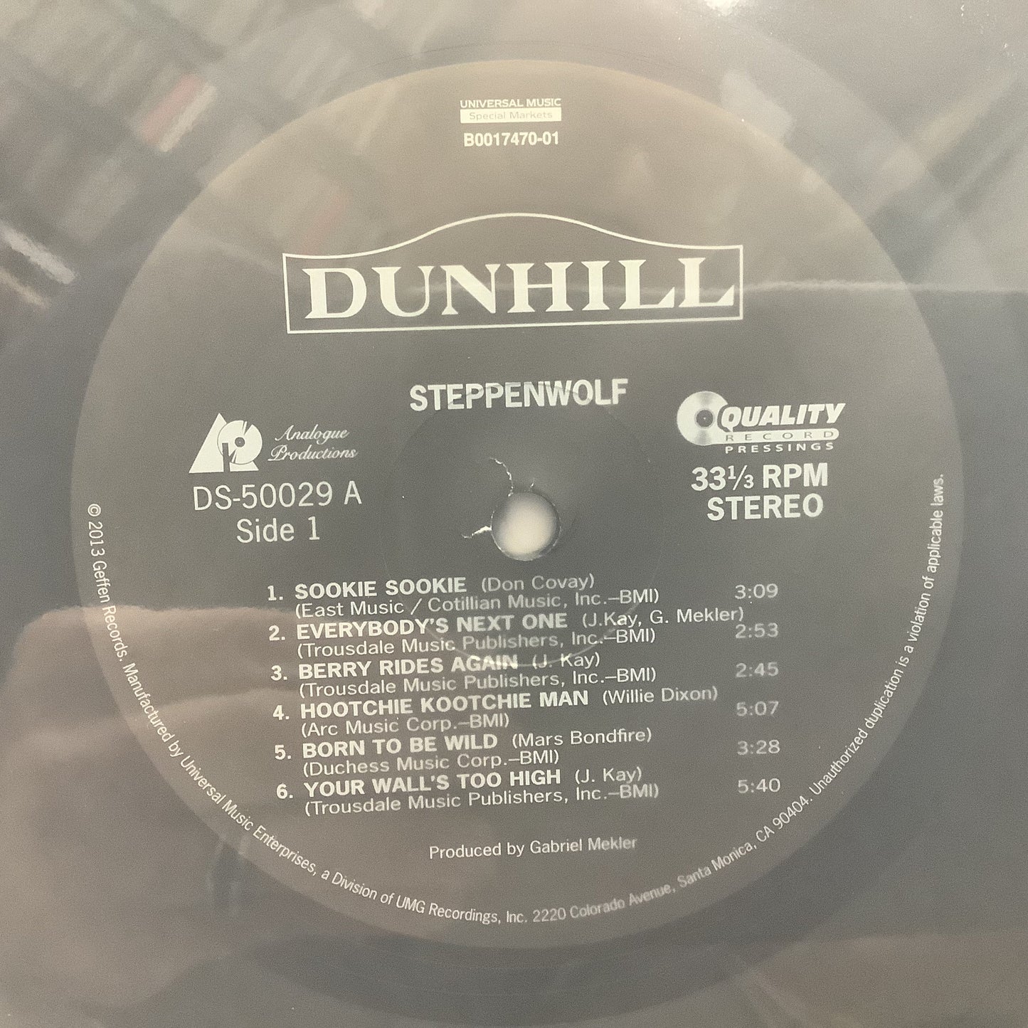 Steppenwolf - Steppenwolf - Analogue Productions LP Vinyl Record Hub
