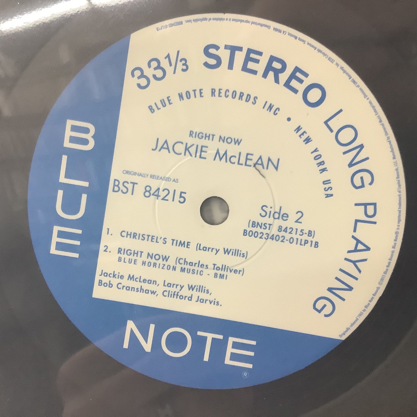 Jackie McLean - Right Now! - Music Matters LP Vinyl Record Hub