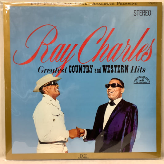 Ray Charles - Greatest Country and Western Hits - DCC LP Vinyl Record Hub