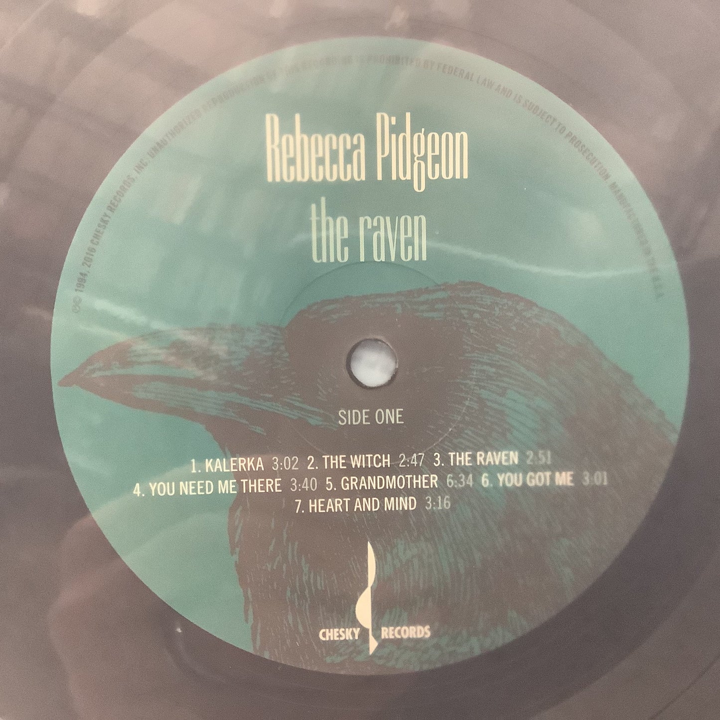 Rebecca Pidgeon - The Raven - Chesky LP Vinyl Record Hub