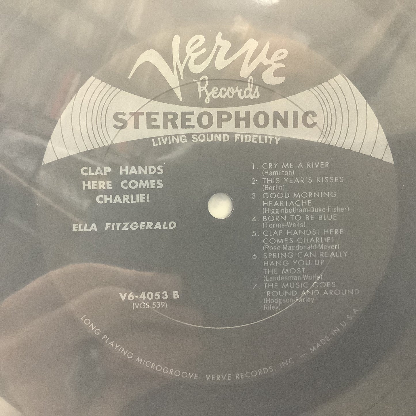 Ella Fitzgerald - Clap Hands, Here Comes Charlie! - Classic Records LP Vinyl Record Hub