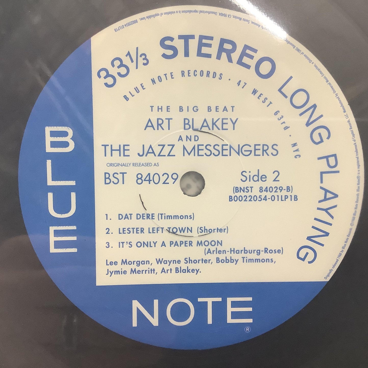 Art Blakey - The Big Beat - Music Matters LP Vinyl Record Hub
