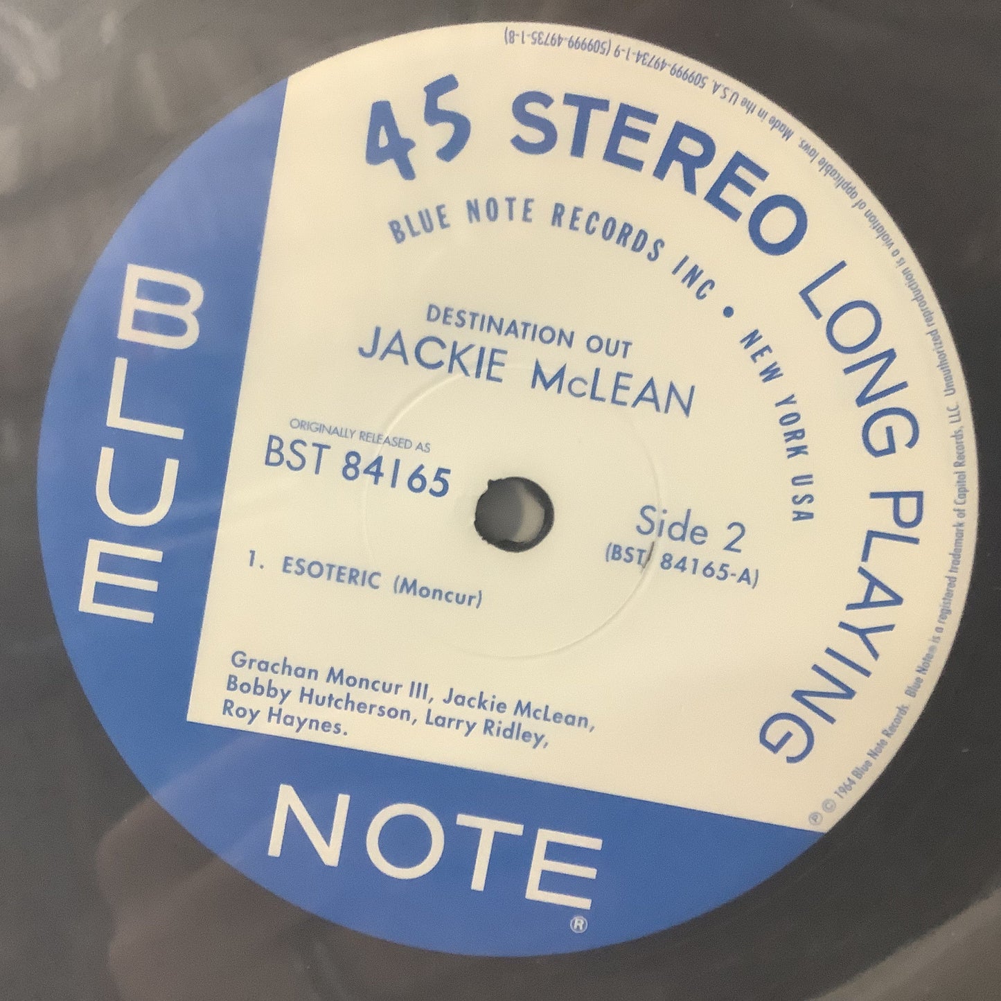 Jackie McLean - Destination Out - Music Matters 45RPM 2x LP Vinyl Record Hub