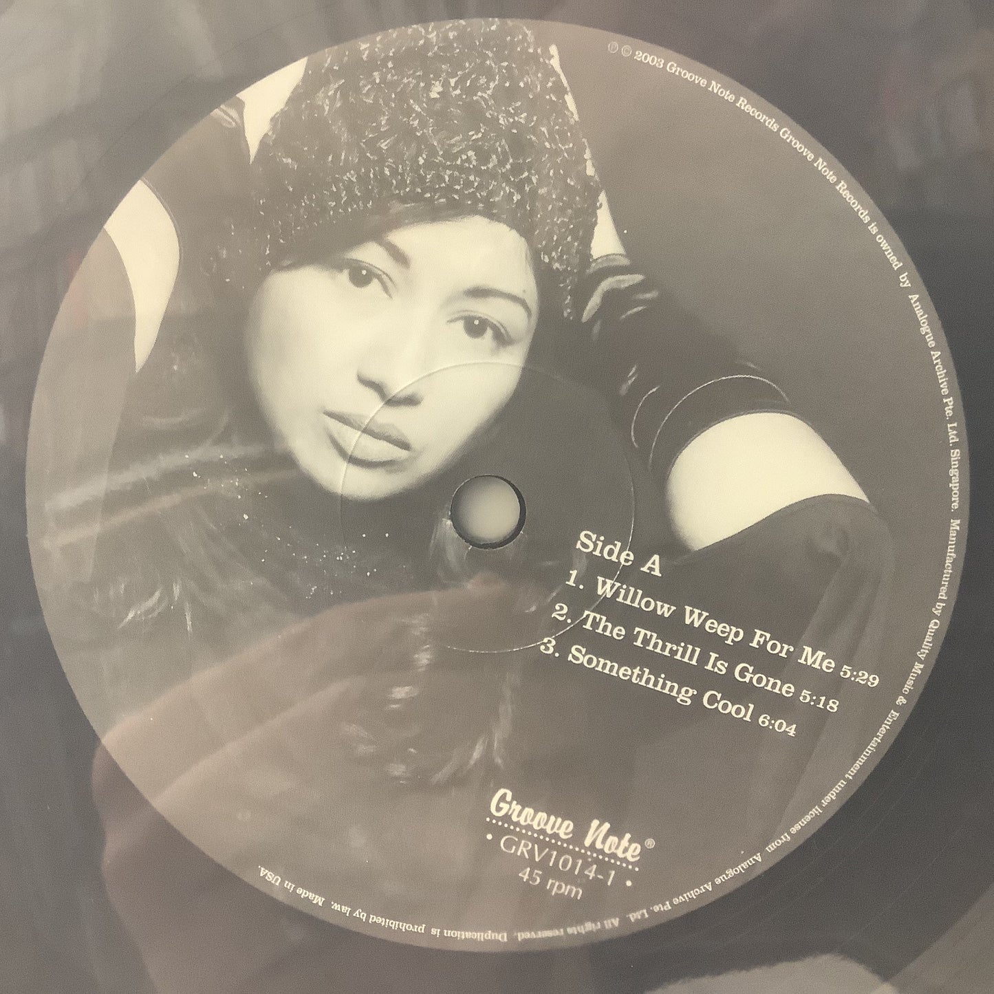 Jacintha - Jacintha Is Her Name (Dedicated to Julie London) - Groove Note 45RPM 2x LP Vinyl Record Hub