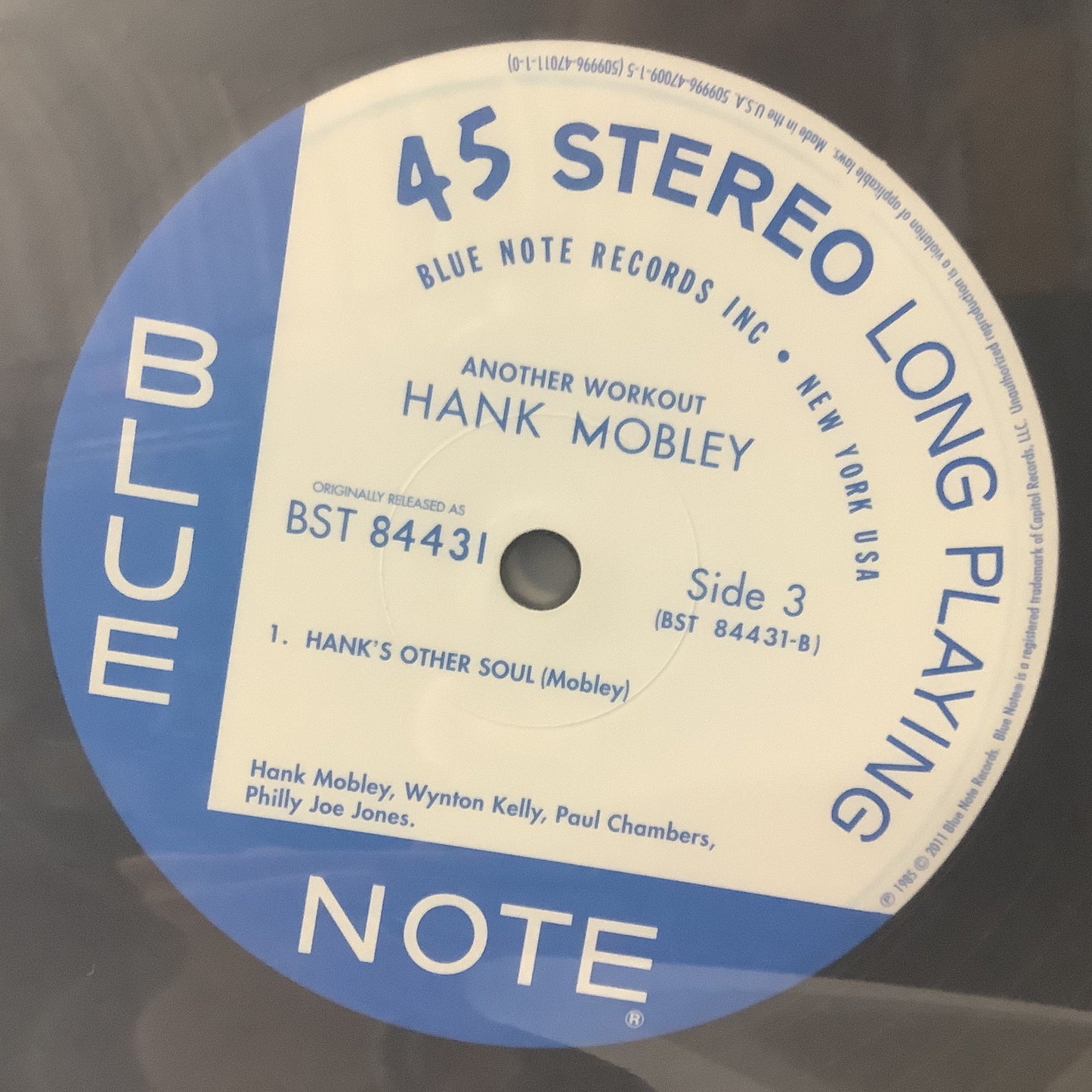 Hank Mobley - Another Workout... - Music Matters 45RPM 2x LP Vinyl Record Hub