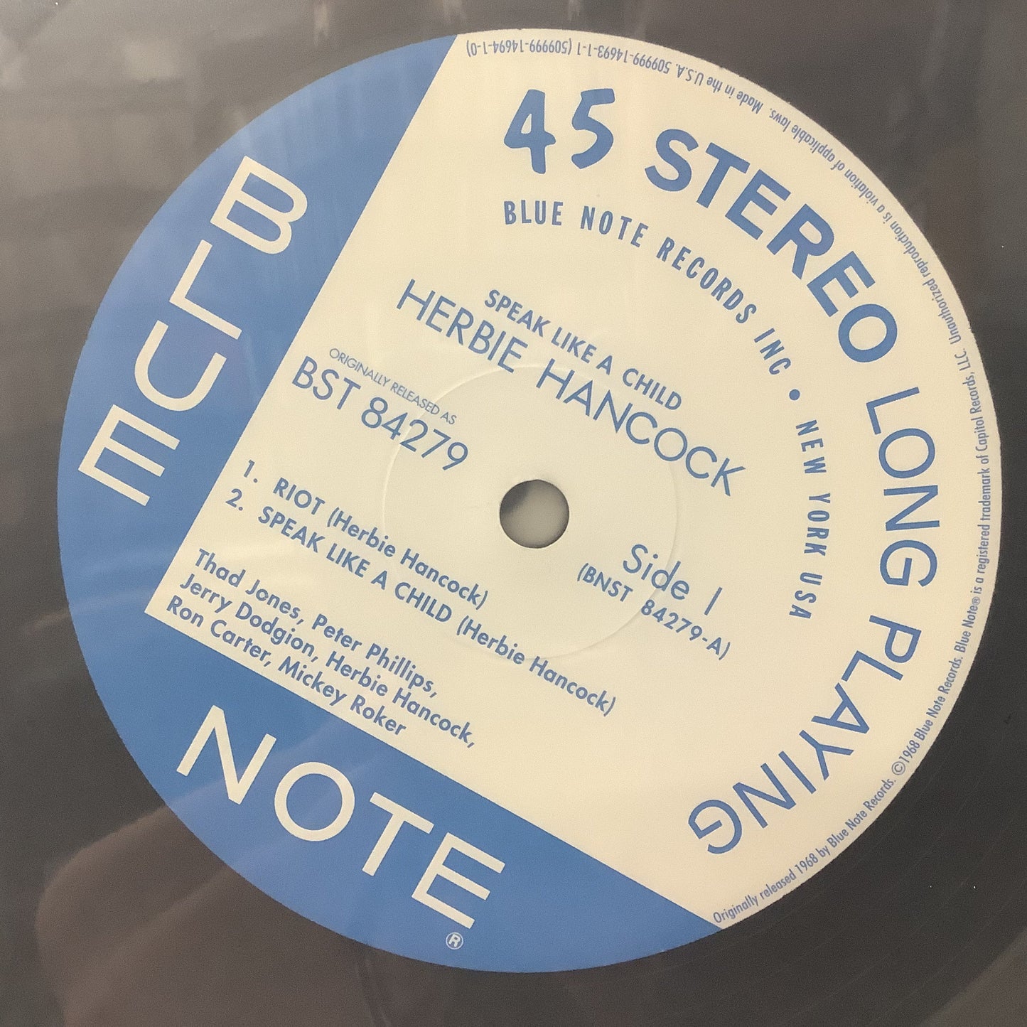 Herbie Hancock - Speak Like a Child - Music Matters 45RPM 2x LP Vinyl Record Hub