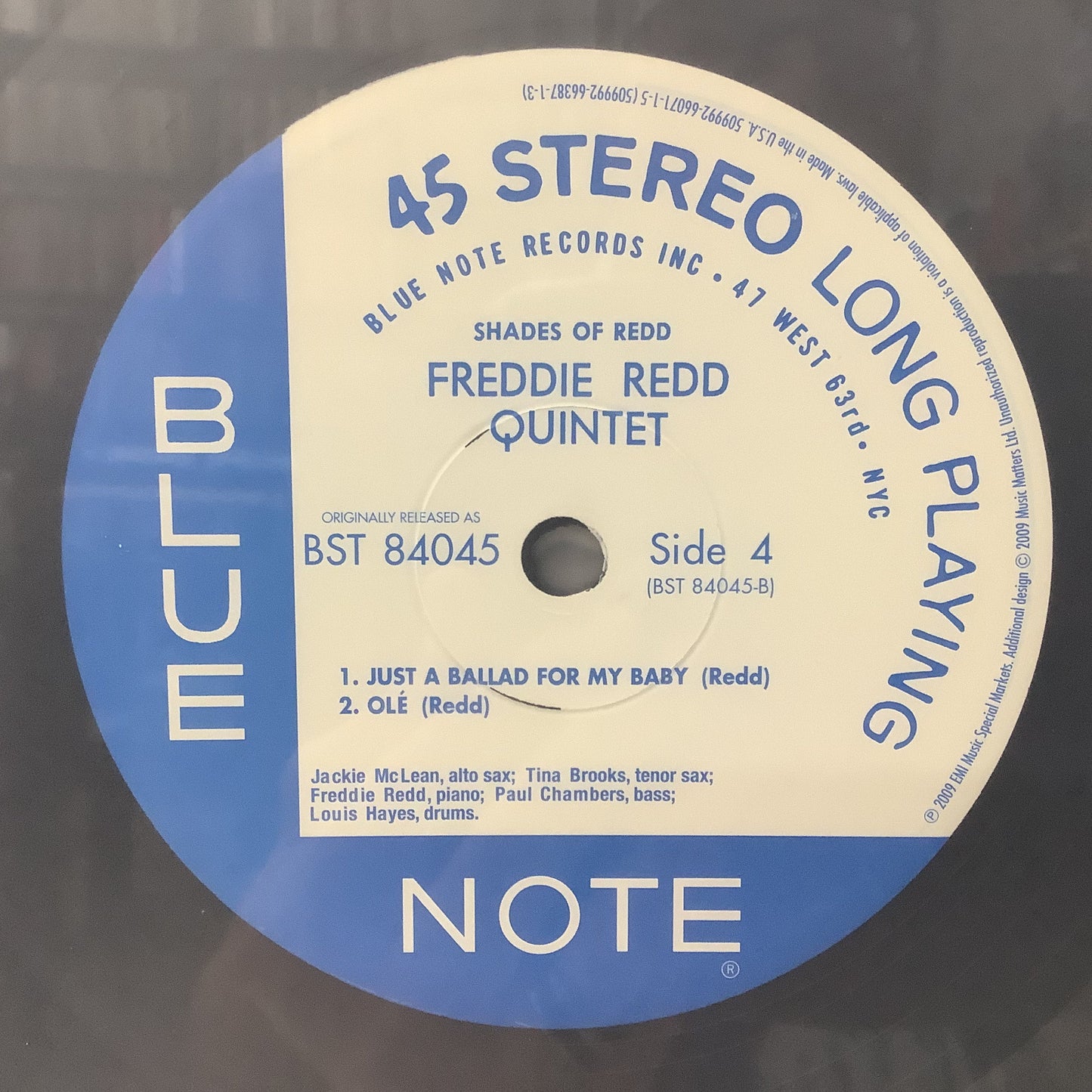 Freddie Redd - Shades of Redd - Music Matters 45RPM 2x LP Vinyl Record Hub
