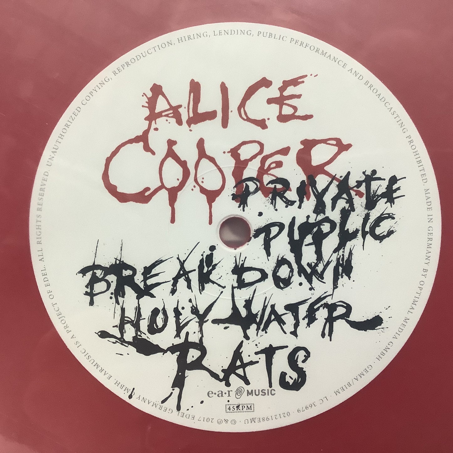 Alice Cooper - Paranormal - Autographed 2xLP Vinyl Record Hub