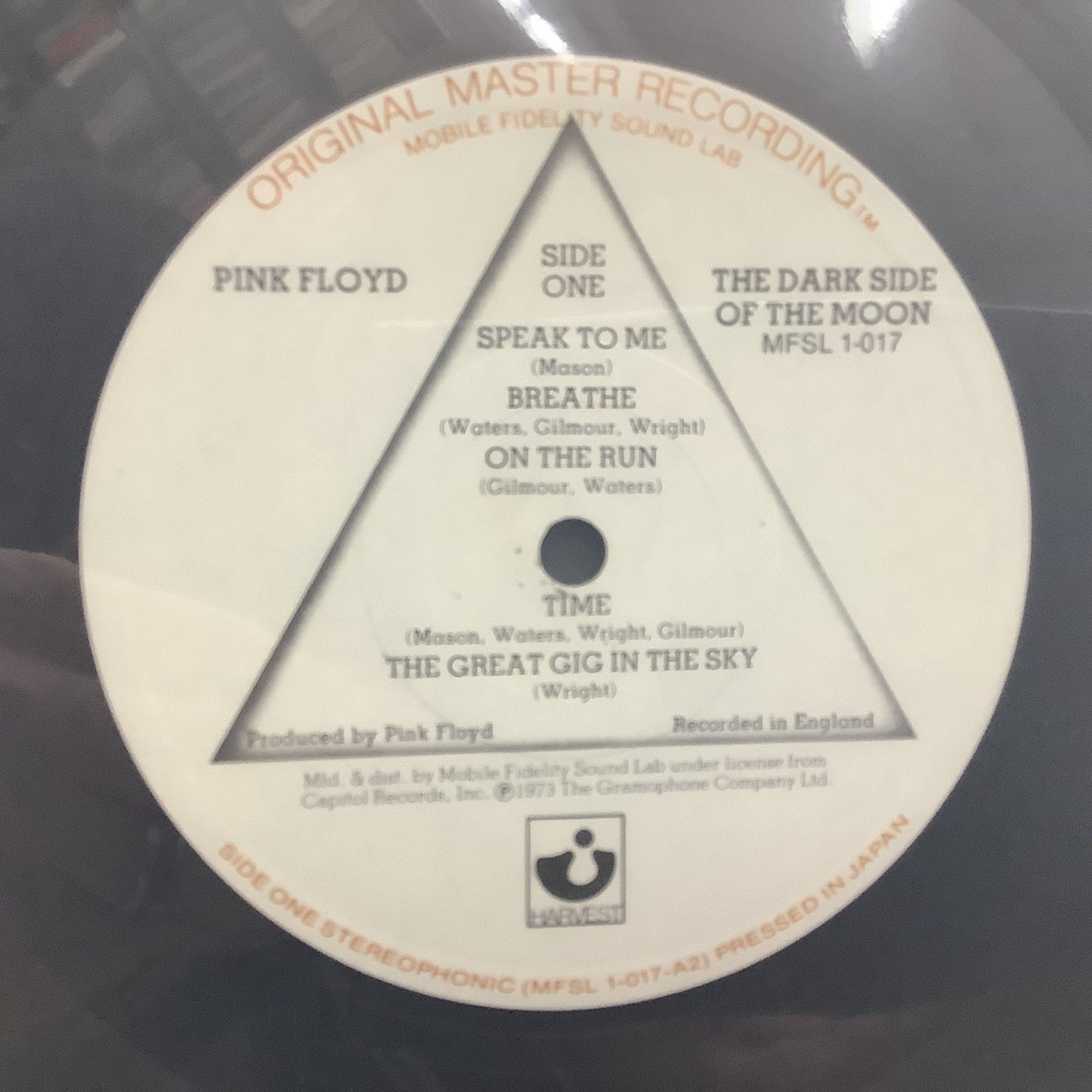 Pink Floyd - The Dark Side of the Moon - MFSL LP Vinyl Record Hub