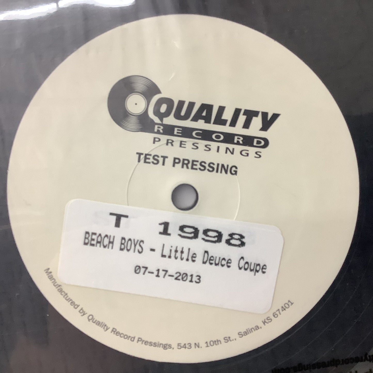 Beach Boys - Little Deuce Coupe (Mono) - Analogue Productions Test Pressing LP Vinyl Record Hub