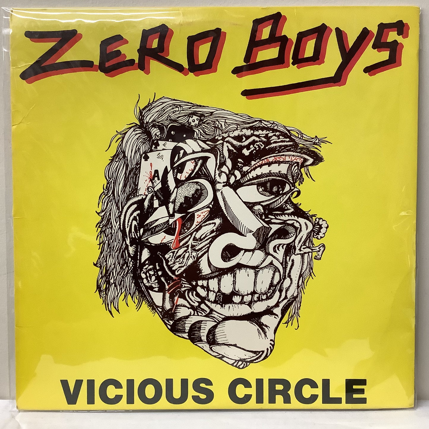 Zero Boys - Vicious Circle - Nimrod LP Vinyl Record Hub