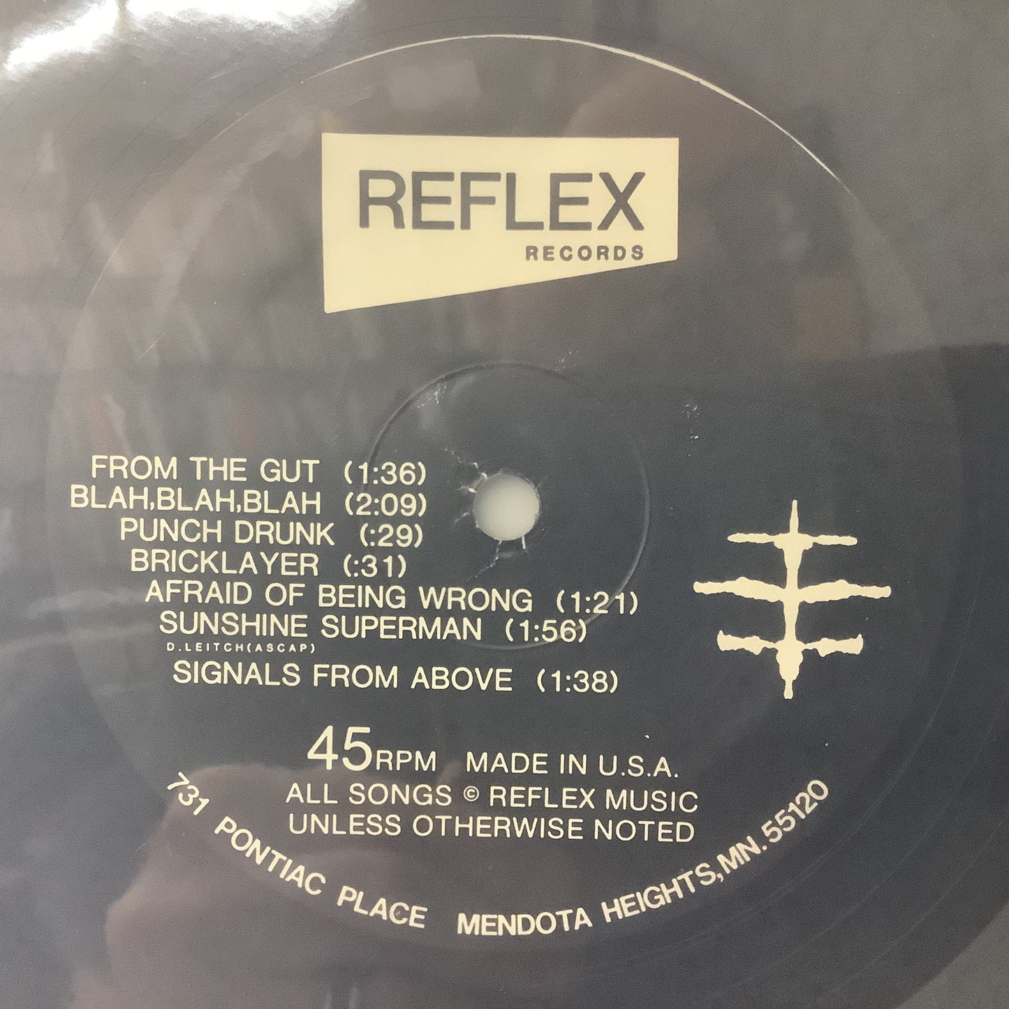 Hüsker Dü - Everything Falls Apart - Reflex EP Vinyl Record Hub