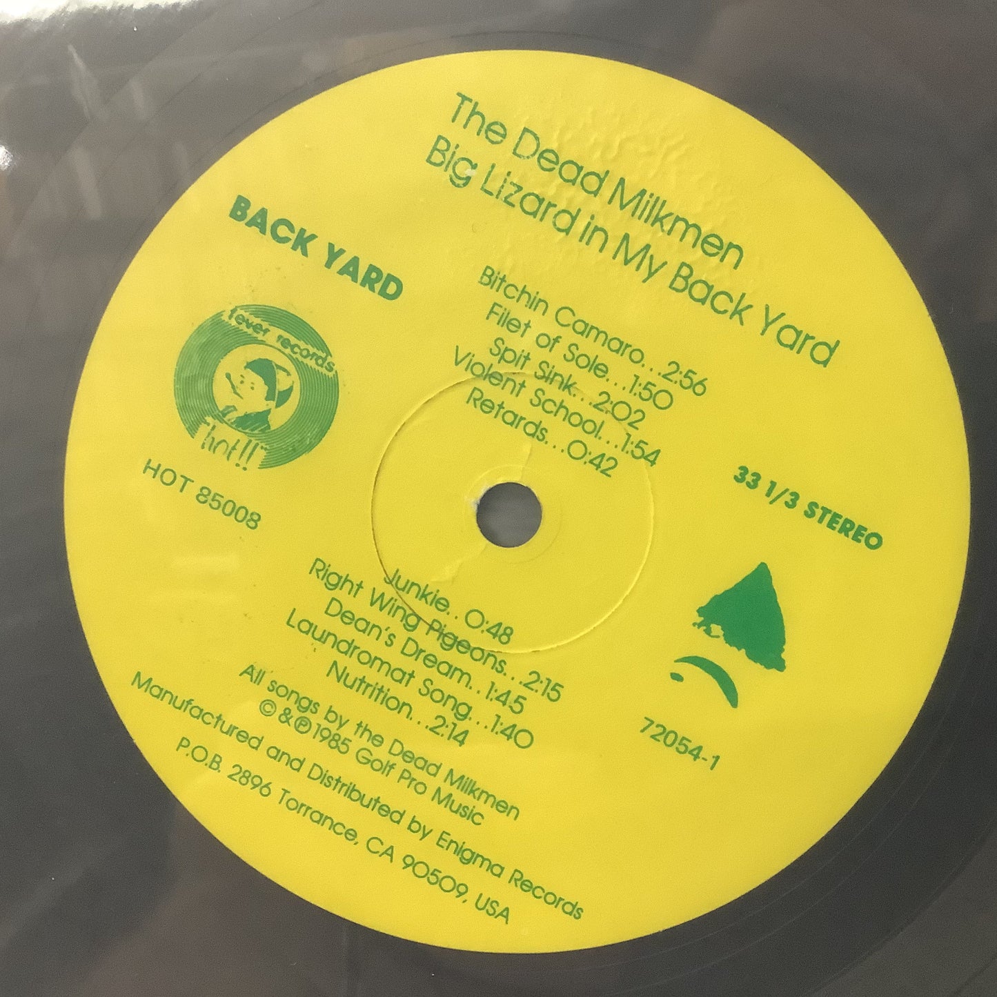 Dead Milkmen - Big Lizard in My Back Yard - LP Vinyl Record Hub