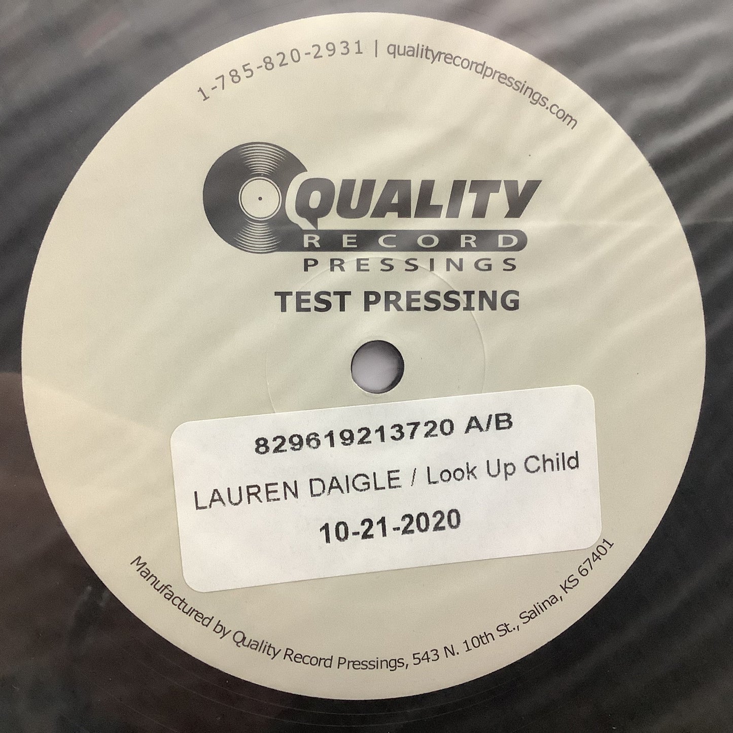 Lauren Daigle - Look Up Child - Centricity Test Pressing 45RPM 2x LP Vinyl Record Hub