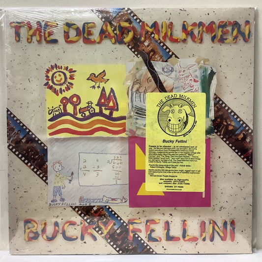 The Dead Milkmen - Bucky Fellini - Enigma LP Vinyl Record Hub