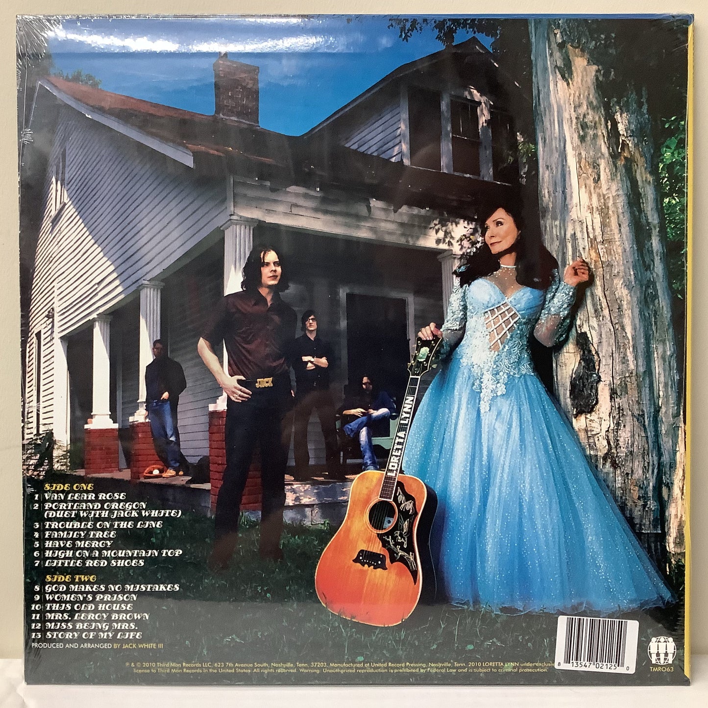 Loretta Lynn - Van Lear Rose - Third Man LP Vinyl Record Hub