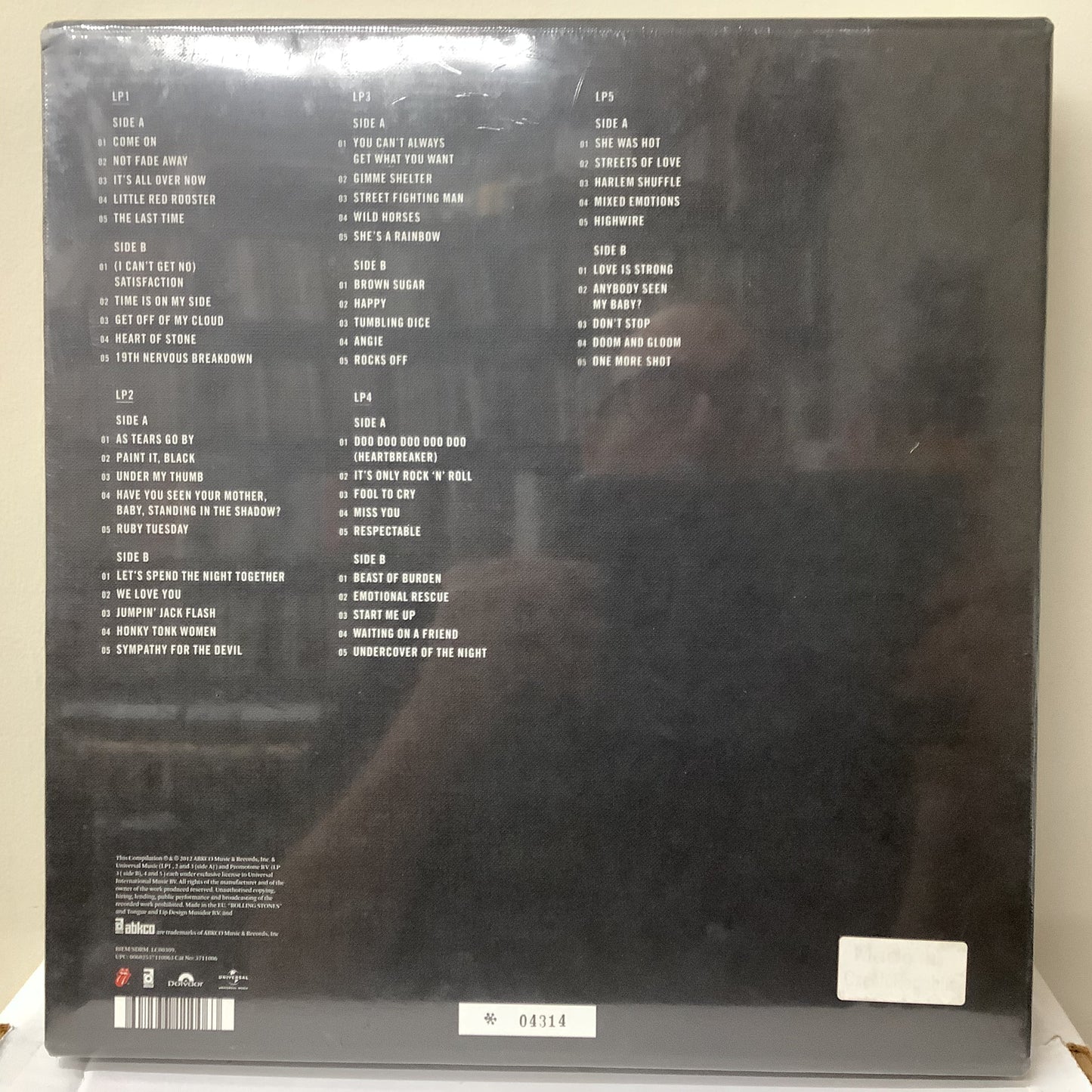 The Rolling Stones - GRRR! - 5x LP Box Set Vinyl Record Hub