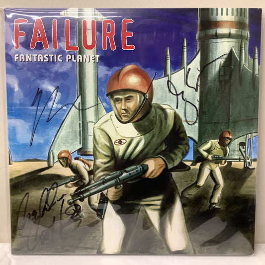 Failure - Fantastic Planet - Autographed 2x LP Vinyl Record Hub