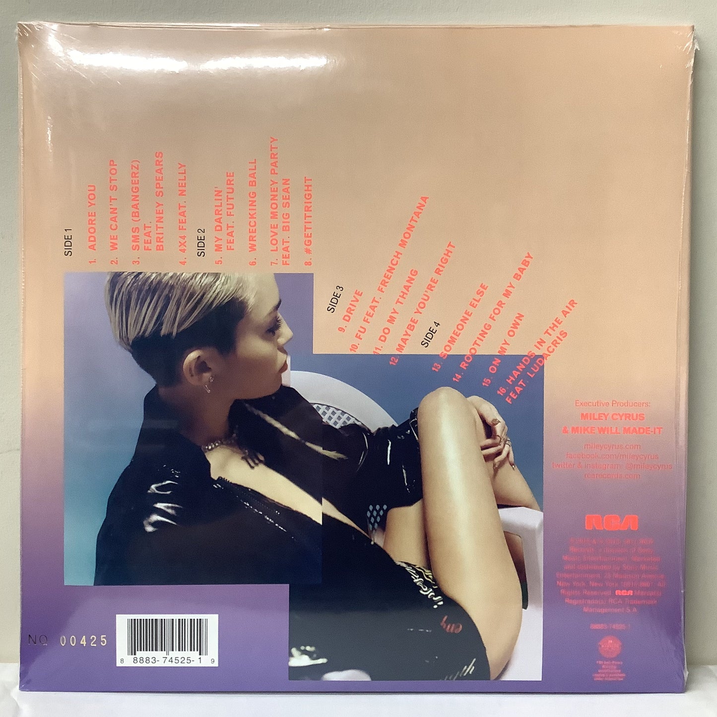 Miley Cyrus - Bangerz - RSD 2x LP Vinyl Record Hub