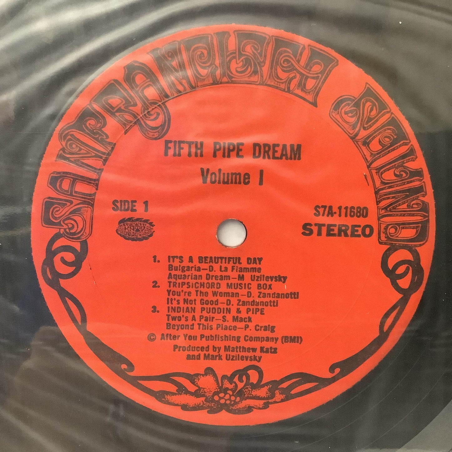 Various - San Francisco Sound: Fifth Pipe Dream Vol. 1 - LP Vinyl Record Hub