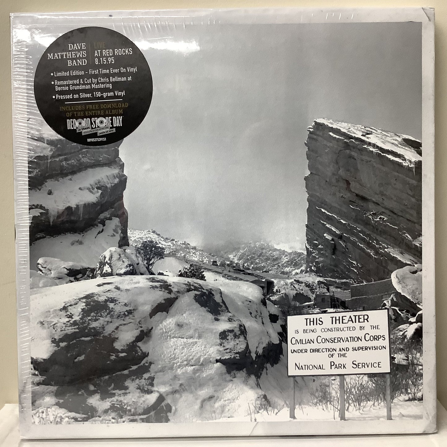 Dave Matthews Band - Live at Red Rocks 8.15.95 - RSD 4x LP Box Set Vinyl Record Hub