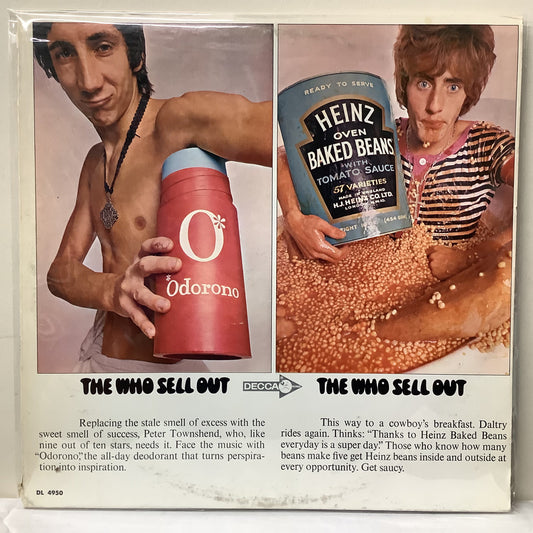 The Who - The Who Sell Out - Decca Mono LP Vinyl Record Hub