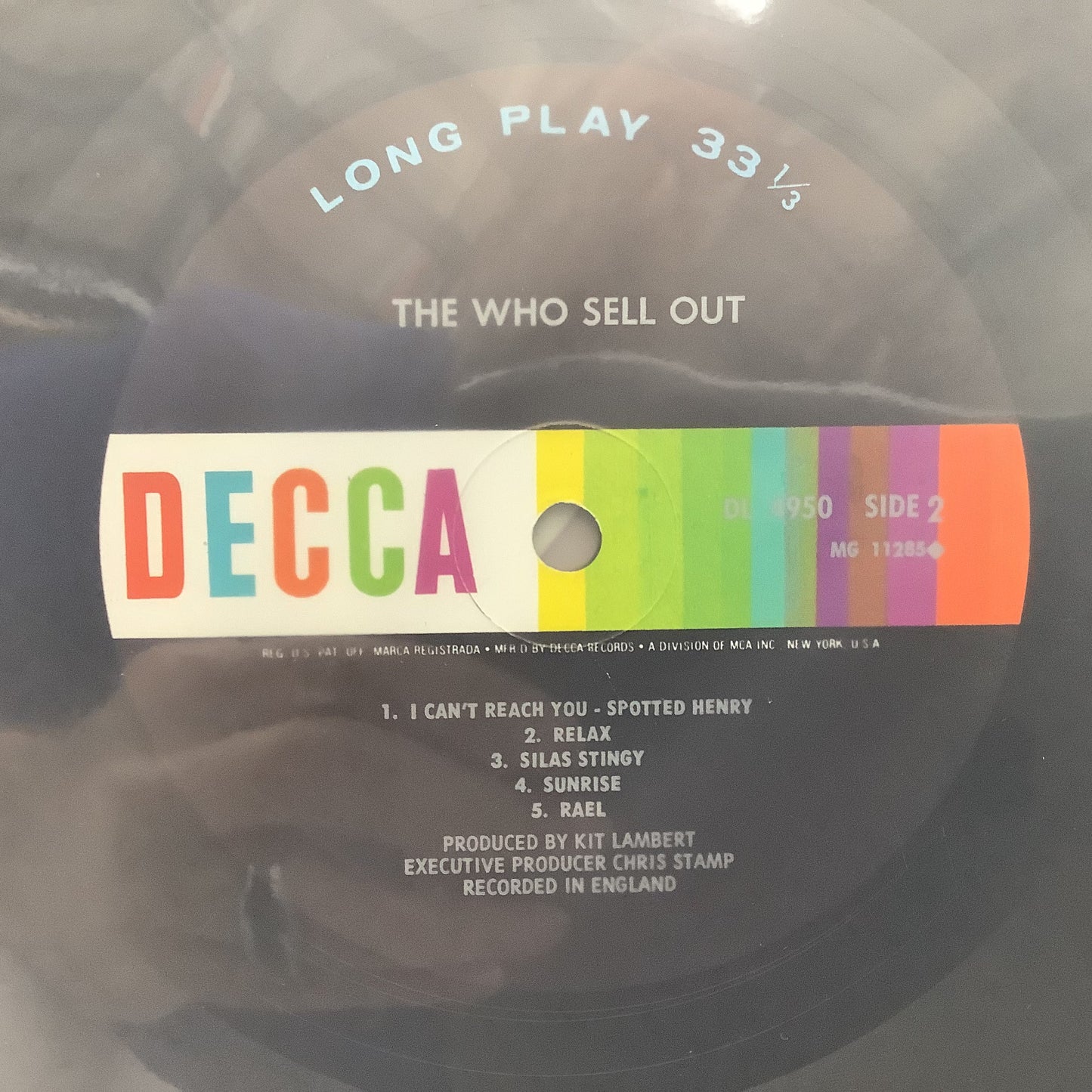The Who - The Who Sell Out - Decca Mono LP Vinyl Record Hub