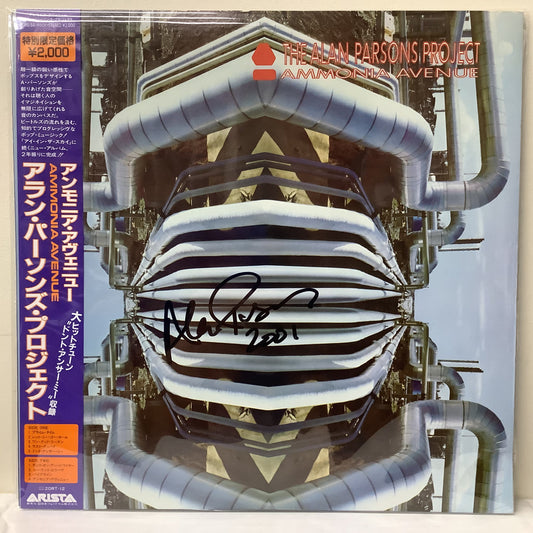 The Alan Parsons Project - Ammonia Avenue - Autographed LP Vinyl Record Hub