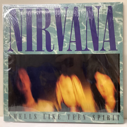 Nirvana - Smells Like Teen Spirit - 10" Red Vinyl Single Vinyl Record Hub