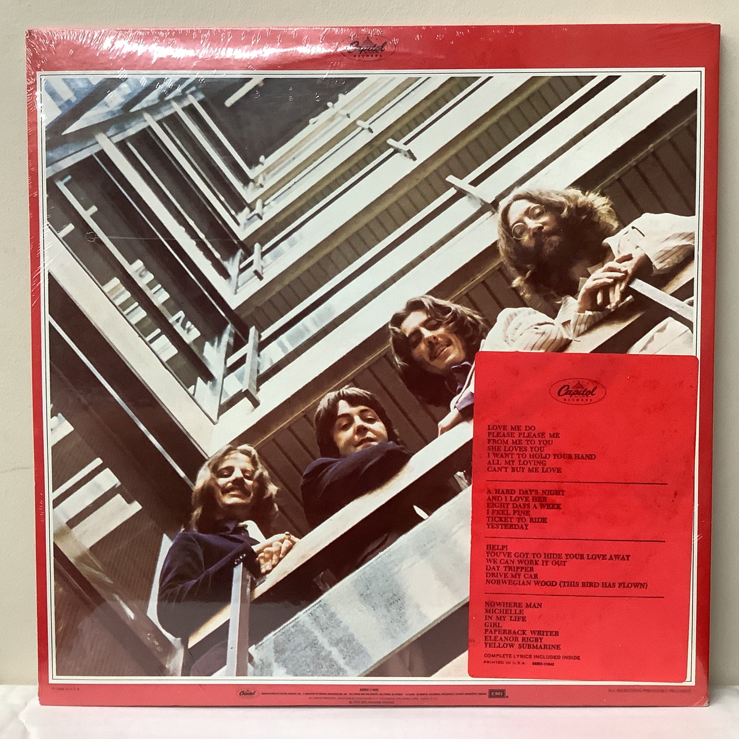 The Beatles - 1962-1966 - Capitol Red Vinyl 2x LP Vinyl Record Hub