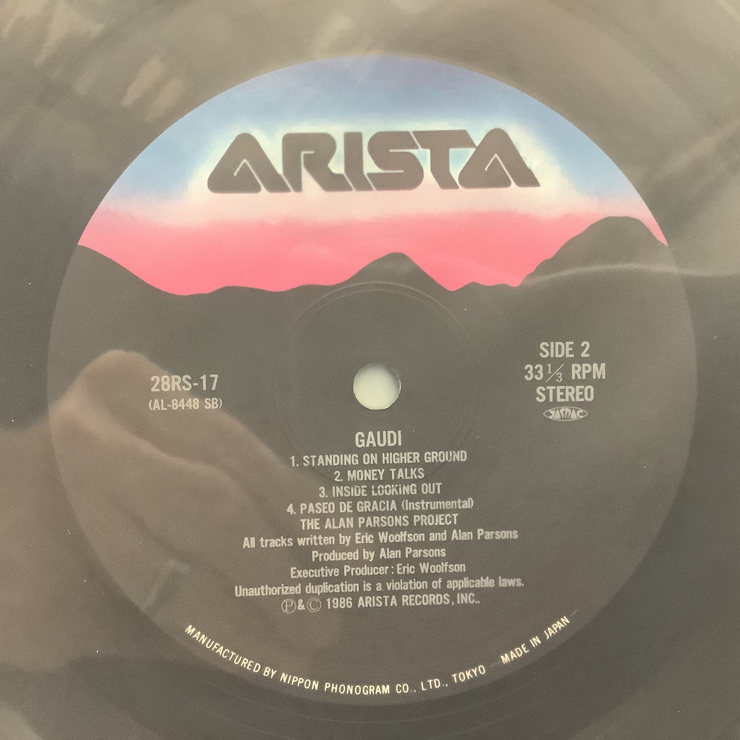 The Alan Parsons Project - Gaudi - Autographed LP Vinyl Record Hub