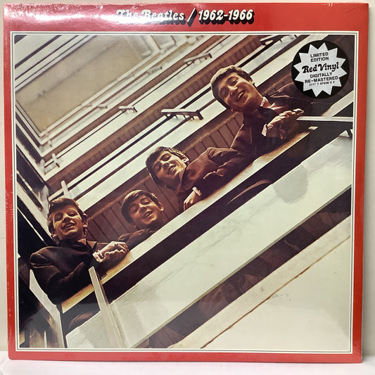 The Beatles - 1962-1966 - Red Vinyl Apple Promo 2xLP Vinyl Record Hub