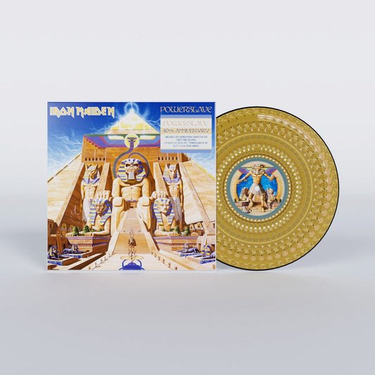 Iron Maiden - Powerslave (40th Anniversary) - Picture Disc LP Vinyl Record Hub
