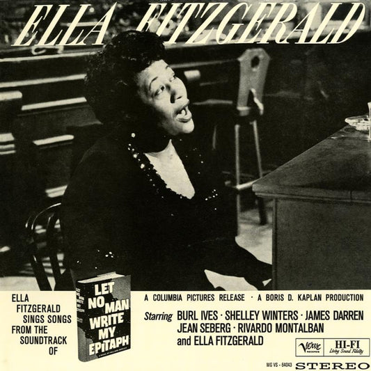 Ella Fitzgerald - Let No Man Write My Epitaph - Verve Series LP Vinyl Record Hub