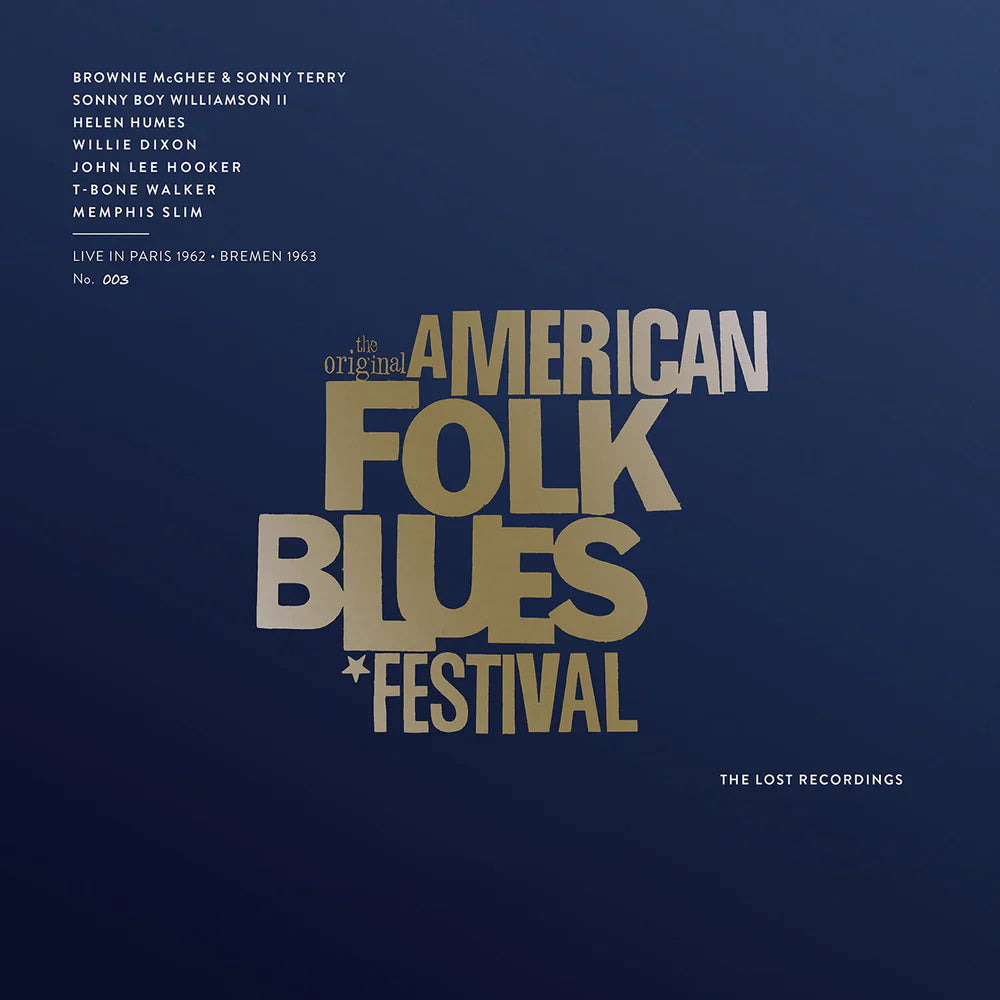 American Folk Blues Festival - Live In Paris 1962/Bremen 1963 - The Lost Recordings LP Vinyl LP Hub