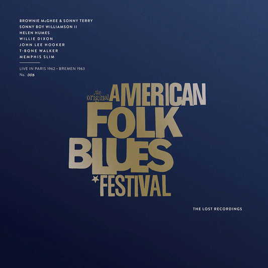 American Folk Blues Festival - Live In Paris 1962/Bremen 1963 - The Lost Recordings LP Vinyl LP Hub