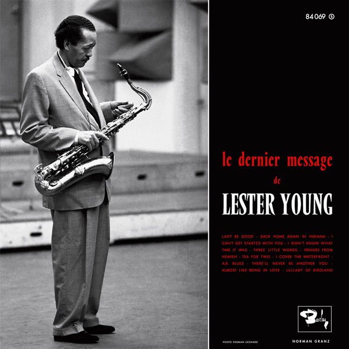 Lester Young - Le Dernier Message de Lester Young Barclay - Sam Records LP Vinyl LP Hub