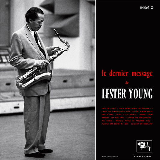 Lester Young - Le Dernier Message de Lester Young Barclay - Sam Records LP Vinyl LP Hub