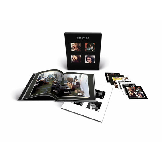 The Beatles - Let It Be - Super Deluxe 5 CD/Blu-Ray Audio Box Set Vinyl Record Hub