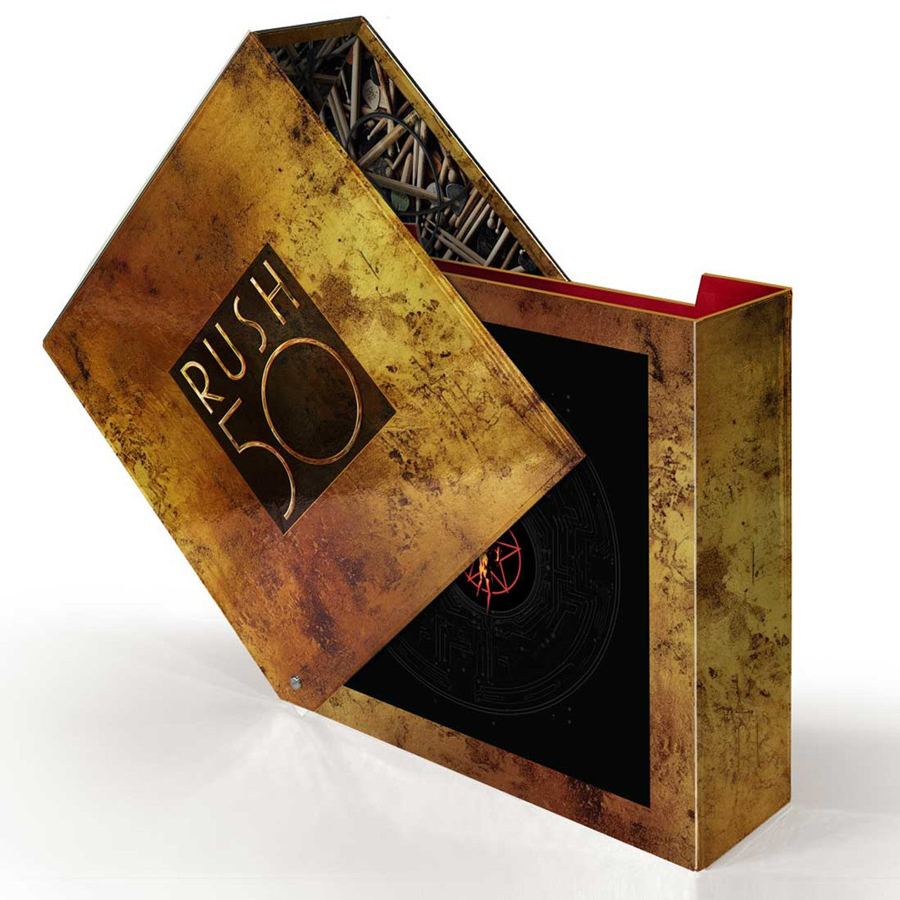 Rush - Rush 50 (Super Deluxe) - 7x LP, 4x CD & 2 Book Box Set Vinyl Record Hub