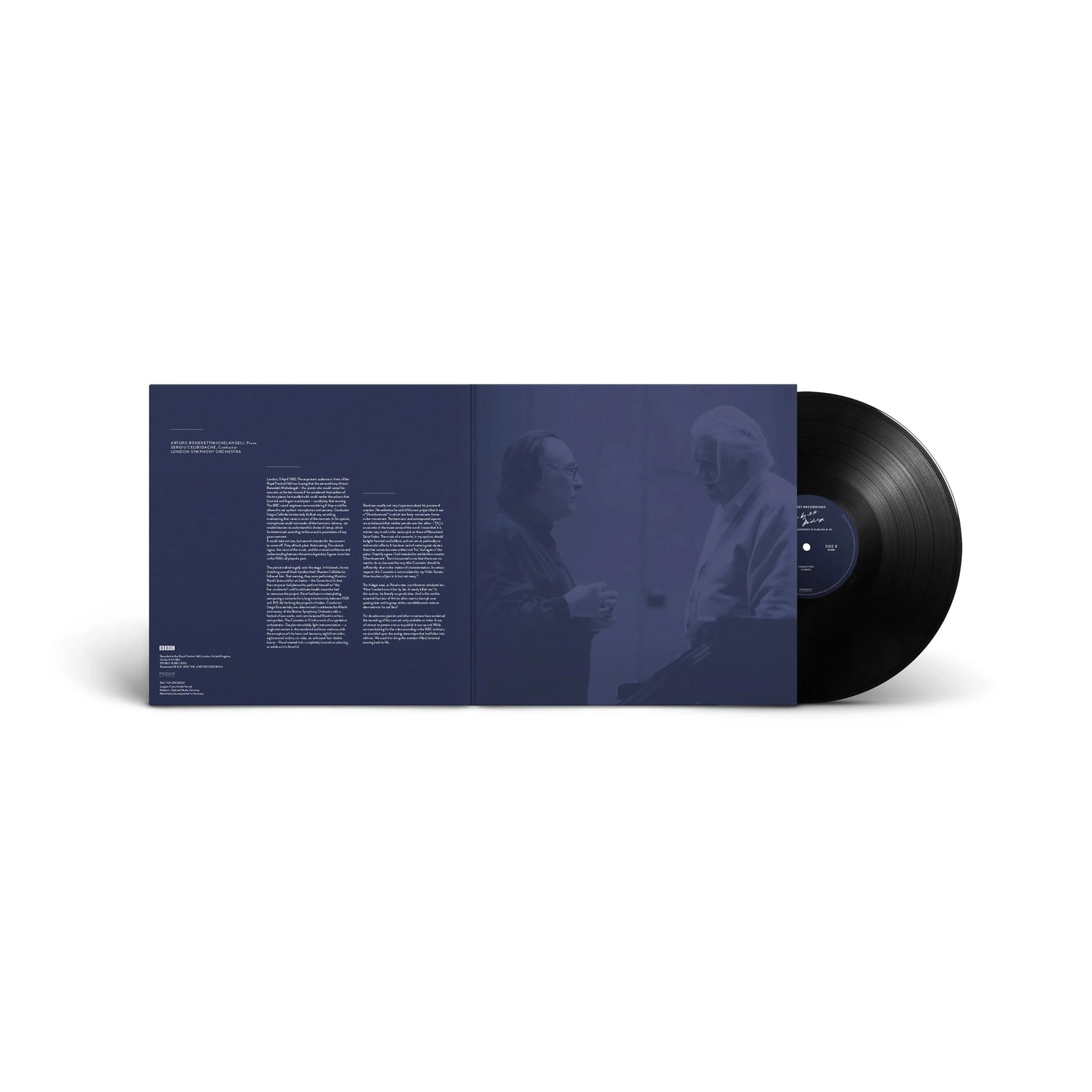 Arturo Benedetti Michelangeli - Ravel: Concerto for Piano and Orchestra in G Major, M. 83 - The Lost Recordings LP Vinyl LP Hub