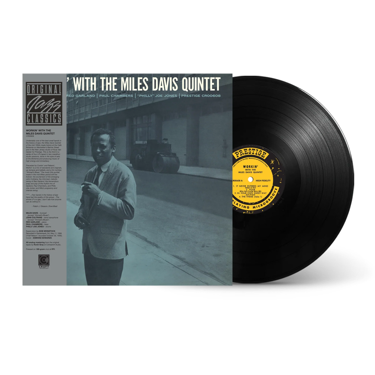 Miles Davis - Workin' With The Miles Davis Quintet - OJC LP Vinyl Record Hub