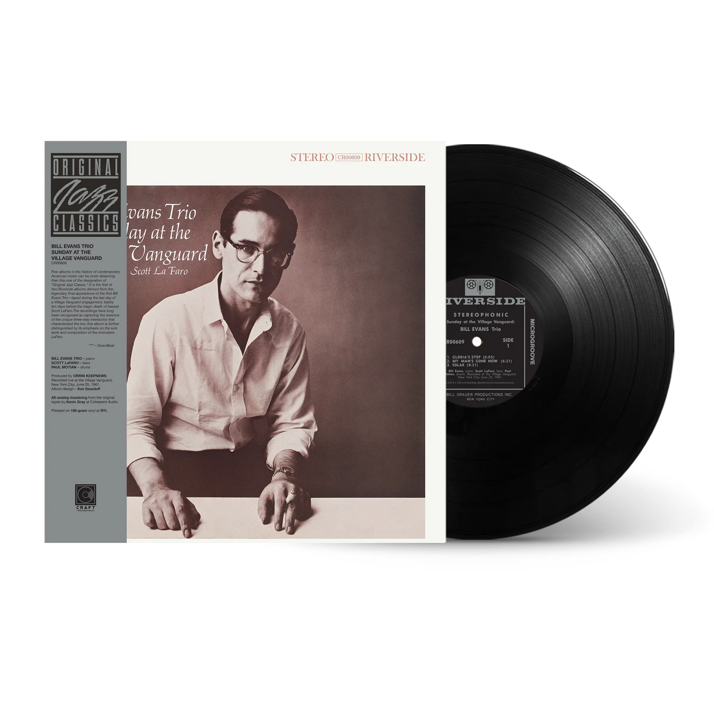Bill Evans Trio - Sunday at the Village Vanguard - OJC LP Vinyl Record Hub