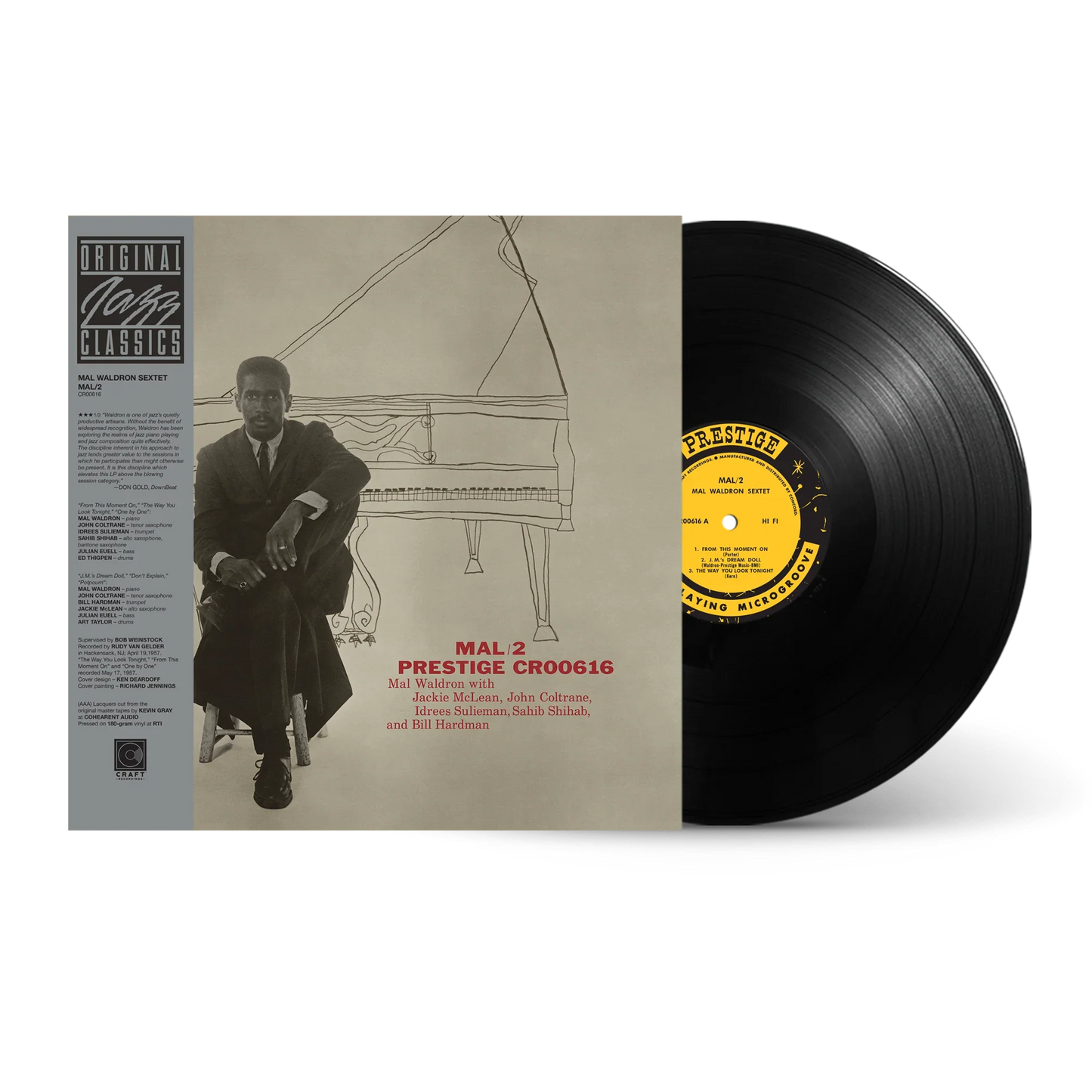 Mal Waldron Sextet - Mal/2 - OJC LP Vinyl Record Hub