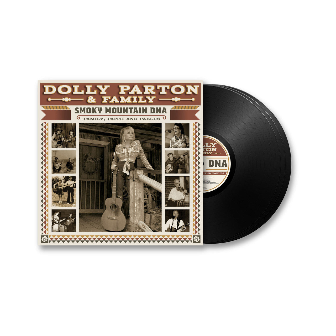 Dolly Parton & Family - Smoky Mountain DNA: Family, Faith and Fables - LP Vinyl Record Hub