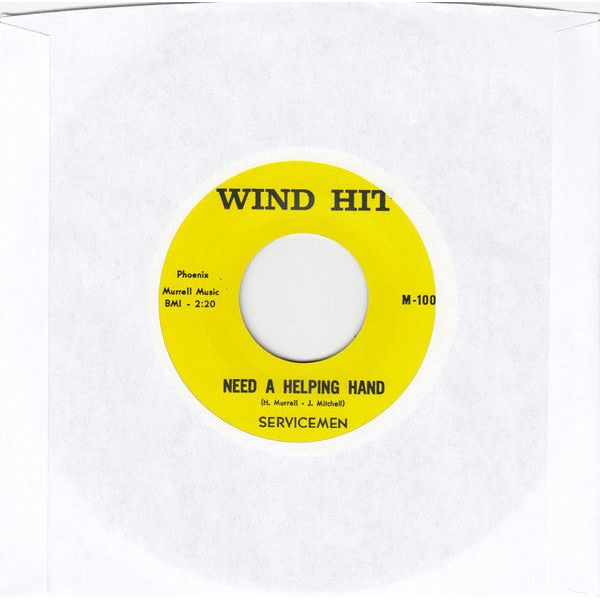 Servicemen - Are You Angry / Need a Helping Hand - 7" Single Vinyl Record Hub