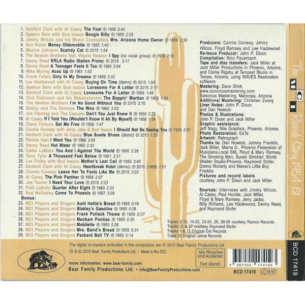 Various Artists - The MCI Records Story 1954-61 (Martians, Demons and Fools Like Me) - CD Vinyl Record Hub