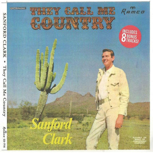 Sanford Clark - They Call Me Country - CD Vinyl Record Hub